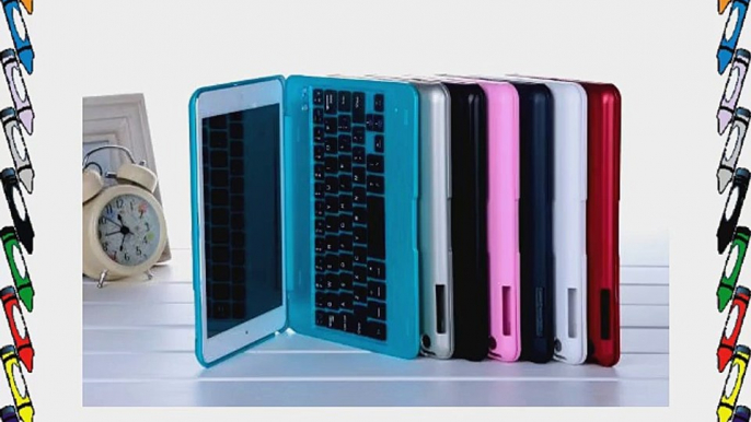 EVERSTAR? iPad mini Clamshell Laptop Style Bluetooth Keyboard Case for Apple iPad mini / iPad