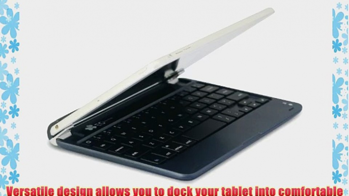 EC TECHNOLOGY? New Silm Removable And Rechargeable Wireless Bluetooth 3.0 QWERTY Keyboard Stand