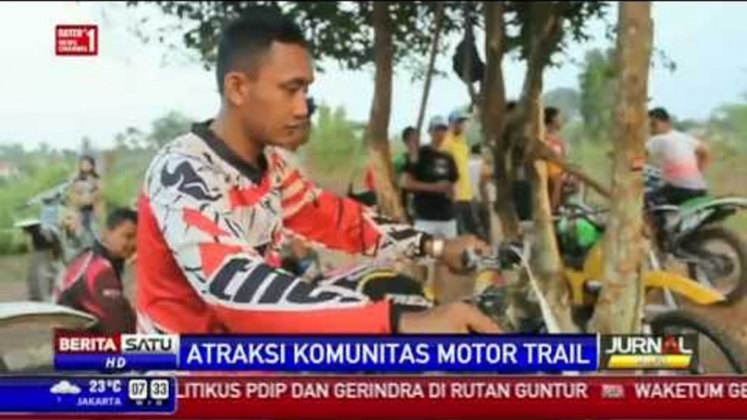 Aksi Komunitas Trail di Depok Mengisi Bulan Puasa