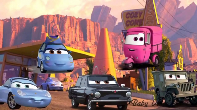 Disney Cars 2 Finger Family Nursery Rhymes   Daddy Finger Kids Songs Cartoon