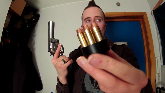 How to reload a revolver quickly and safely