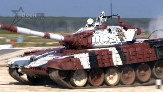 Танковый биатлон-2014. Летающие танки