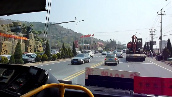 [SWB@104]青島公交集團申沃牌SWB6106MG行走104路石老人段 QingDao Bus Rt.104