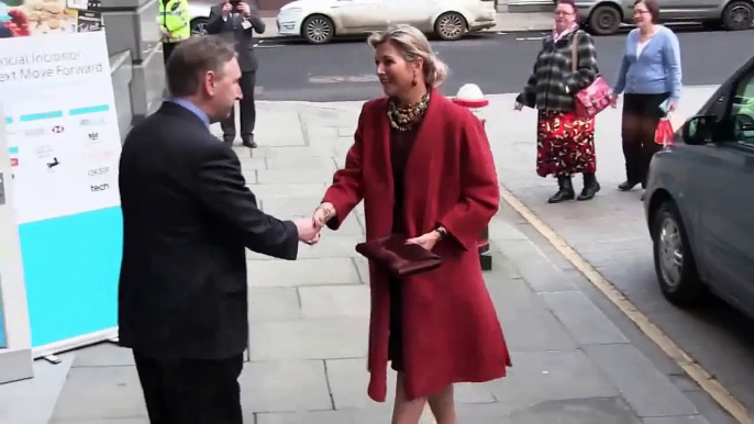 Queen Maxima in London; Promoting Financial Inclusion