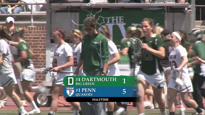 2013 Ivy League Women's Lacrosse Tournament: Dartmouth-Penn Championship Game Highlights