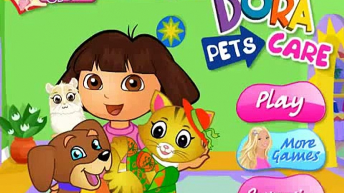 Dora l'Exploratrice   Dora the Explorer   Dora animal care video game   Dora exploradora en espanol