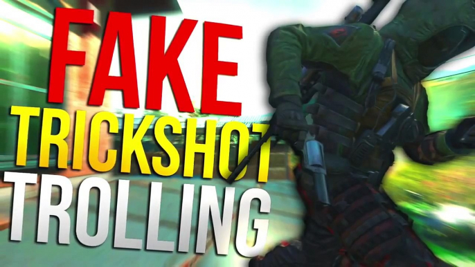 videogames Fake Trickshotter TROLLING on Call of Duty! Black Ops 2