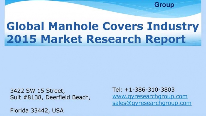 Global_Manhole_Covers_Industry_2015_Market_Researc