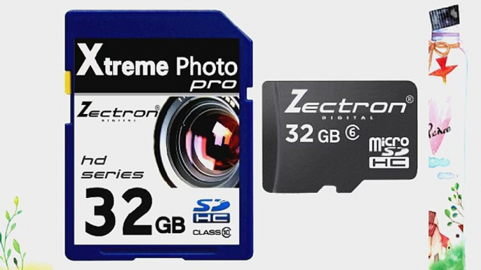 Zectron Digital 32GB Micro SD SDHC Memory Card SD SDHC FOR Canon PowerShot SX40 HS Digital