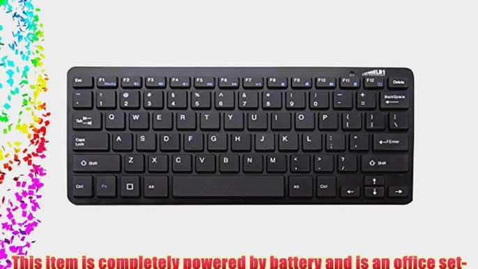 LB1 High Performance New Ultra-Slim Wireless Keyboard and Optical Mouse 2.4Ghz Wireless Combo