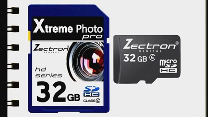 Zectron 32GB Micro SD SDHC Memory card FOR Canon PowerShot A4000 IS