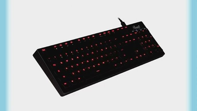 Rosewill Helios Dual LED Illuminated Mechanical Gaming Keyboard Cherry MX Black Switch (RK-9200BL)