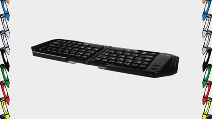 iKross Bluetooth 3.0 Folding Mini Portable Keyboard for Microsoft Surface HP Dell ASUS Acer