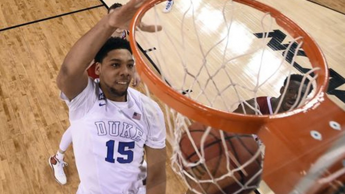 Jahlil Okafor drafted No. 3 overall by 76ers