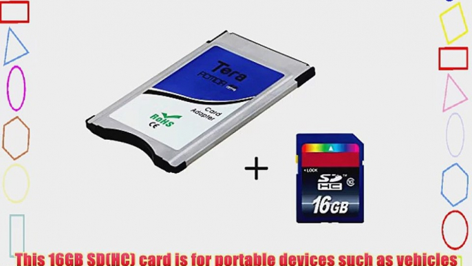 Card Adapter Converter for Mercedes Benz Pcmcia Command System Up2 4 8 16 32 Gb Sd Card for