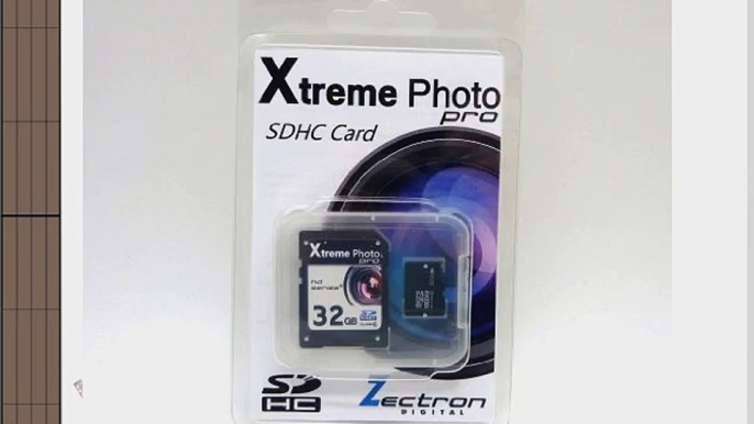 Zectron Digital 32GB Micro SD SDHC Memory Card SD SDHC FOR Canon PowerShot A2300 Digital Camera