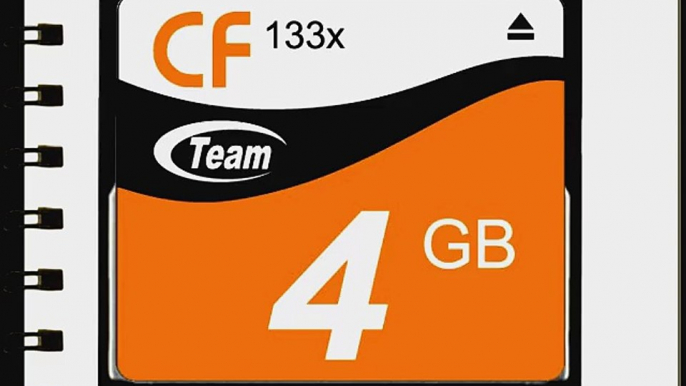 4GB Team CF Memory Card High Performance 133x For Olympus Camedia C-10 C100 RS C5050 Zoom.