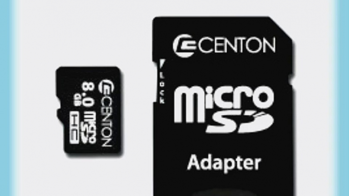 Centon 8GBRSDHC 8GB Micro SD Flash Memory Card