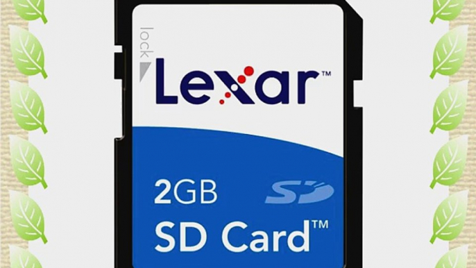 Lexar Media SD2GB-231 2 GB Secure Digital Memory Card (Retail Package) SD2GB-231