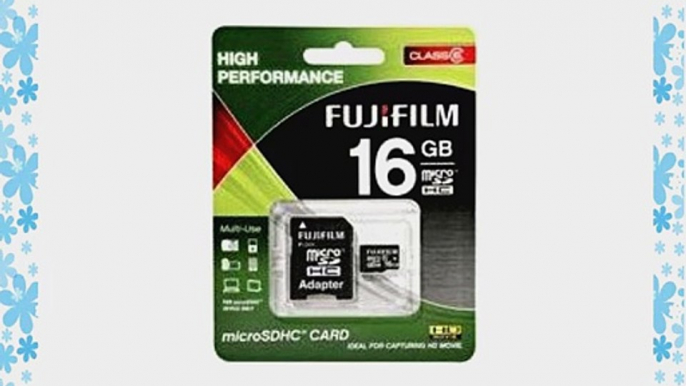 Fujifilm 16GB microSDHC Memory Card