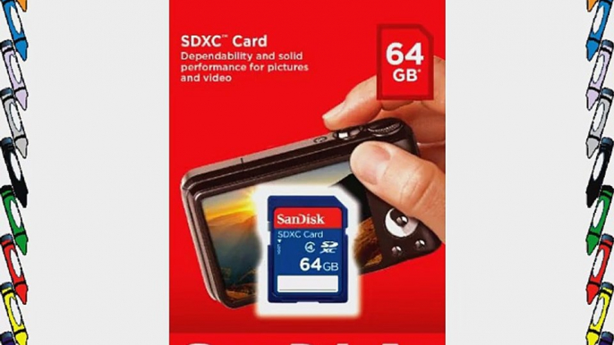 SanDisk 64GB Class 4 SDXC Flash Memory Card- SDSDB-064G-B35 (Label May Change)