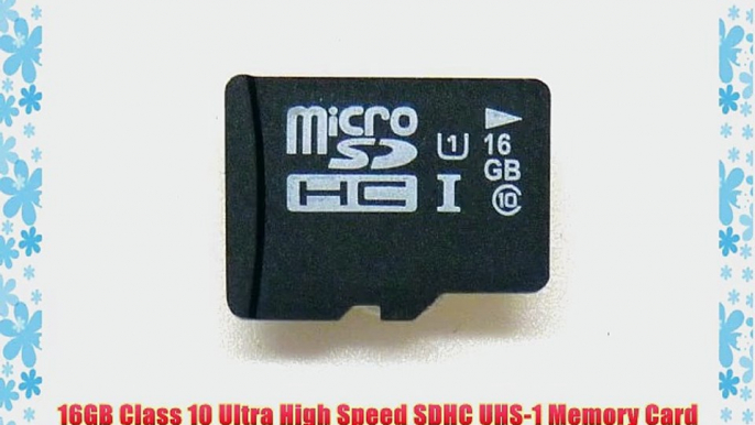 Zectron 16GB UHS-1 Micro Class 10 Memory Card for Canon PowerShot S3 IS