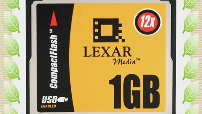 Lexar Media 1GB CompactFlash HSS (12X) CF1GB-12-251