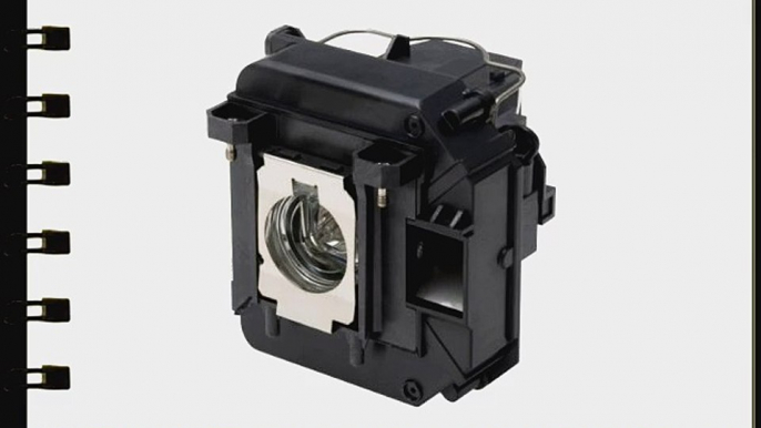 Electrified ELPLP64 Replacement Lamp with Housing for Epson Projectors