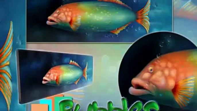 Acrylic Painting Techniques - How to paint a Tropical Fish in Acrylic