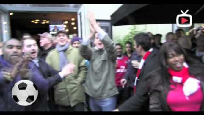 Arsenal 5 v Tottenham 2 - Fan Talk - singing we won the League at shite Hart Lane - arsenalfantv.com