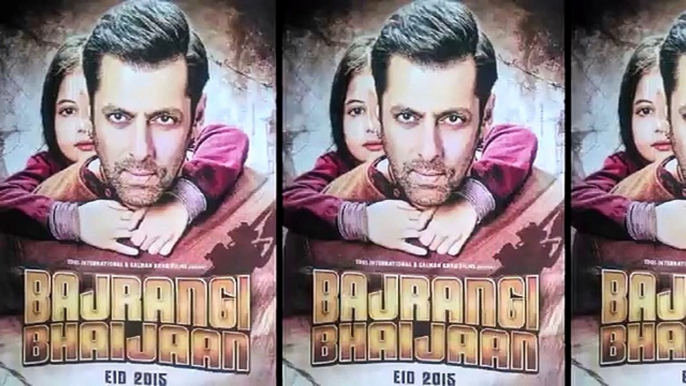 Bajrangi Bhaijaan new poster Salman Khan shines as messiah of the little girl Harshaali