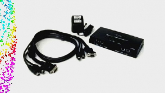 Belkin F1D201 2-Port Omniview Reverse Automatic KVM Switch for PS2 Mouse Only