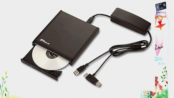 Targus PACMB010U USB 2.0 DVD/CD-RW Slim External Drive