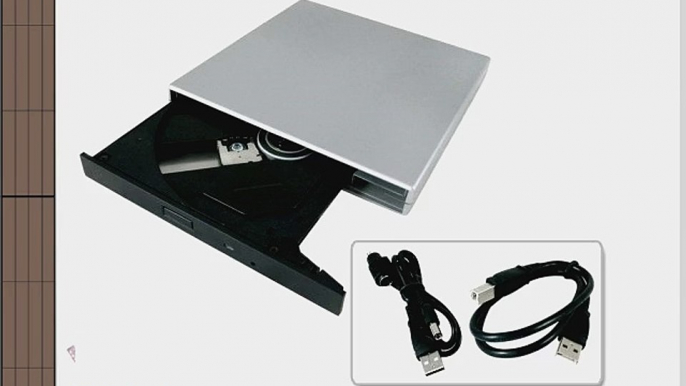 EXTERNAL USB SLIM 2.0 PORTABLE 24X CD-ROM DRIVE FDD2U