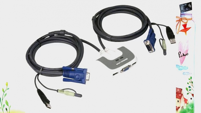 IOGear 2-Port MiniView? Micro USB Plus KVM Switch