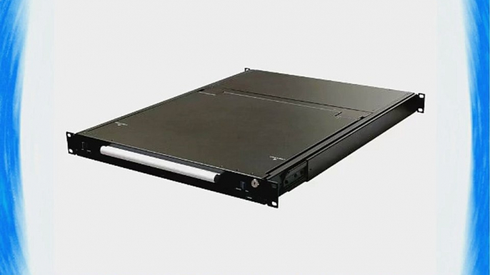 1U Rackmount 8 ports KVM Console 19 LCD USB and PS/2 Combo Interface  8 pcs PS/2 Cables Included