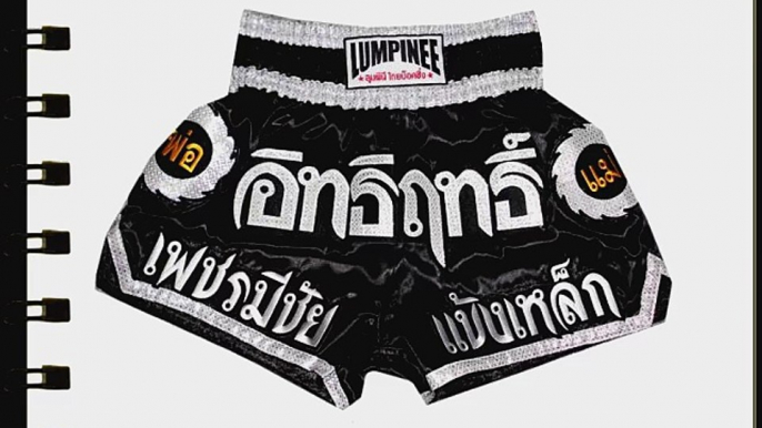 Lumpinee Muay Thai Kick Boxing Shorts : LUM-002 Size L