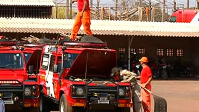 Jornal local: Suite incêndio torre