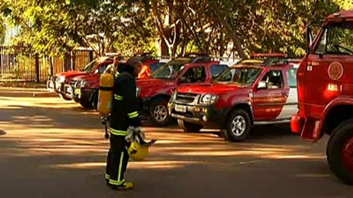 Jornal Local - Incêndio Academia de Tênis