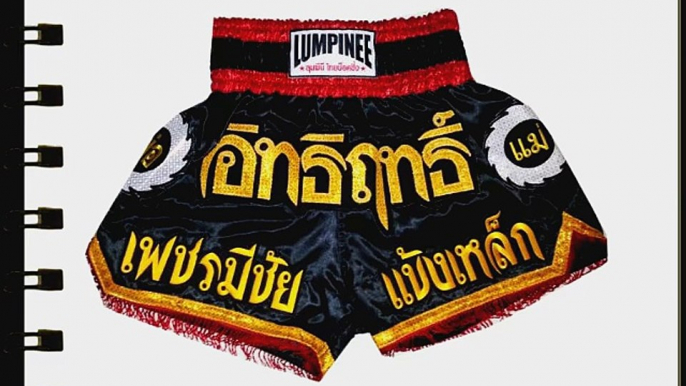 Lumpinee Muay Thai Kick Boxing Shorts : LUM-017 Size M