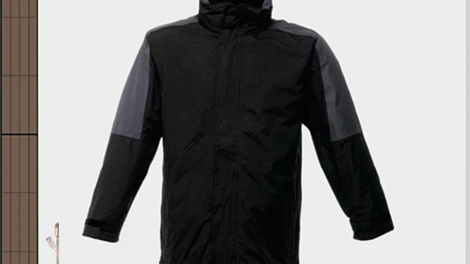 Regatta Defender III 3-in-1 Waterproof Windproof Jacket / Mens Jackets (2XL) (Black/Seal Grey)