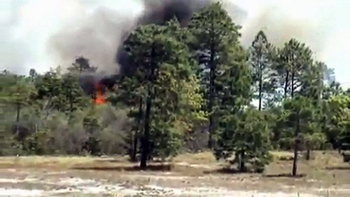 Devastating Myrtle Beach,SC Forest Fires Started In Conway