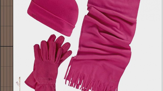 Trespass Women's Quirk Hat/Scarf and Glove Set - Sangria One Size