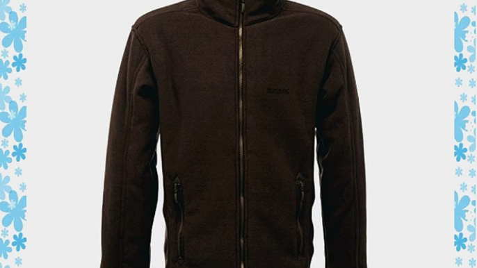 Regatta Men's Pinecrest Heritage Walking Fleece Jacket Peat / Black Small