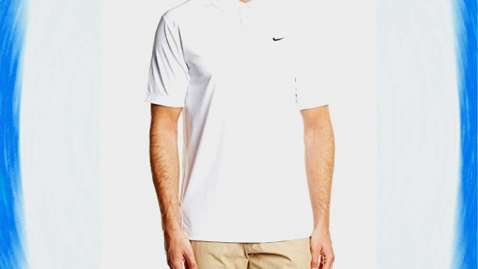 Nike Men's Victory LC Polo T-Shirt - White/Black/Black 2X-Large