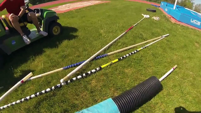 GoPro HERO3 + Pole Vaulting = WOW (Watch in HD!!!)