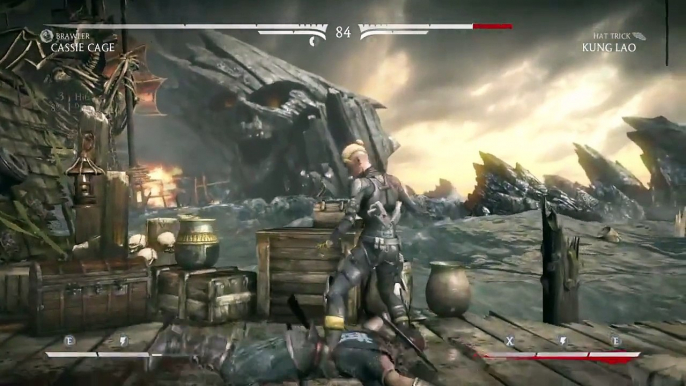 LET'S PLAY!! Mortal Kombat X - Cassie Cage - PS4