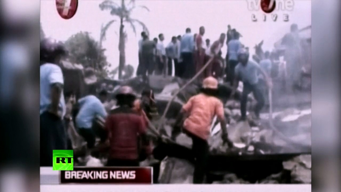Indonésie : 38 morts dans le crash d'un avion militaire Hercules à Medan