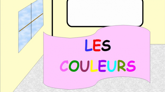 Les couleurs, apprendre le français en s'amusant