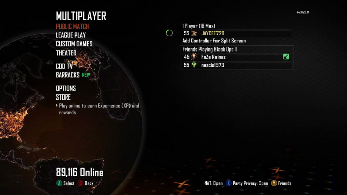 Call of Duty Black Ops 2 Live Stream Xbox 360